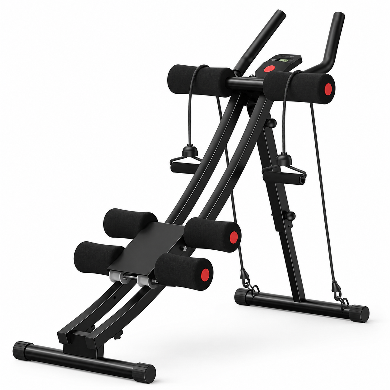 Dual-Track Ab Machine for Core Training