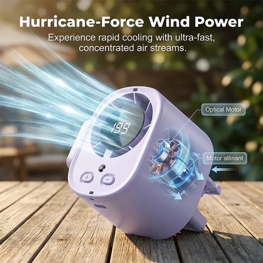 High-Speed Brushless Motor Mini Handheld Fan