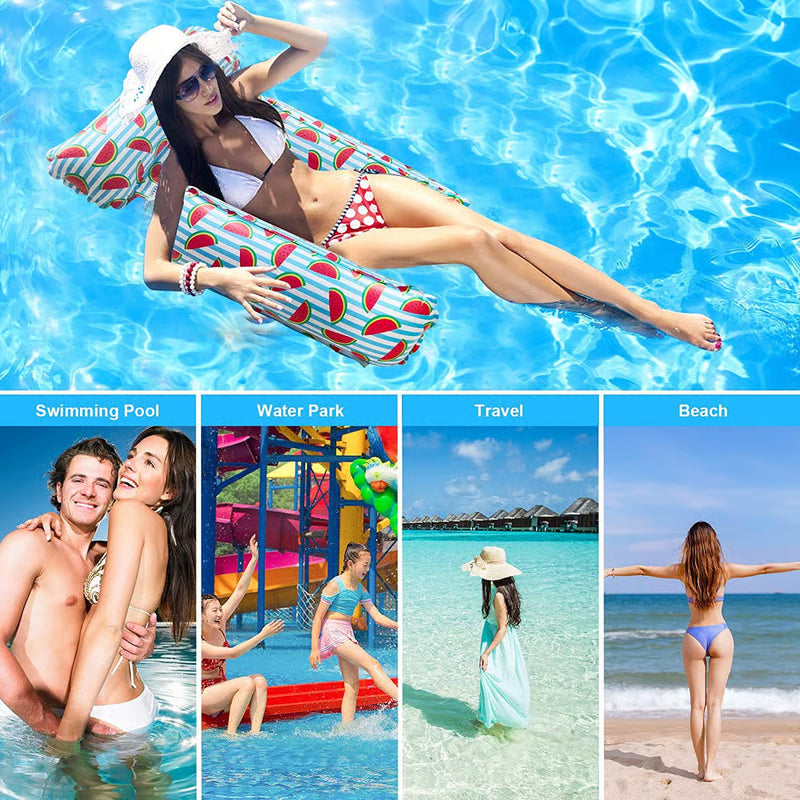 Portable 4-in-1 Inflatable Pool Floats