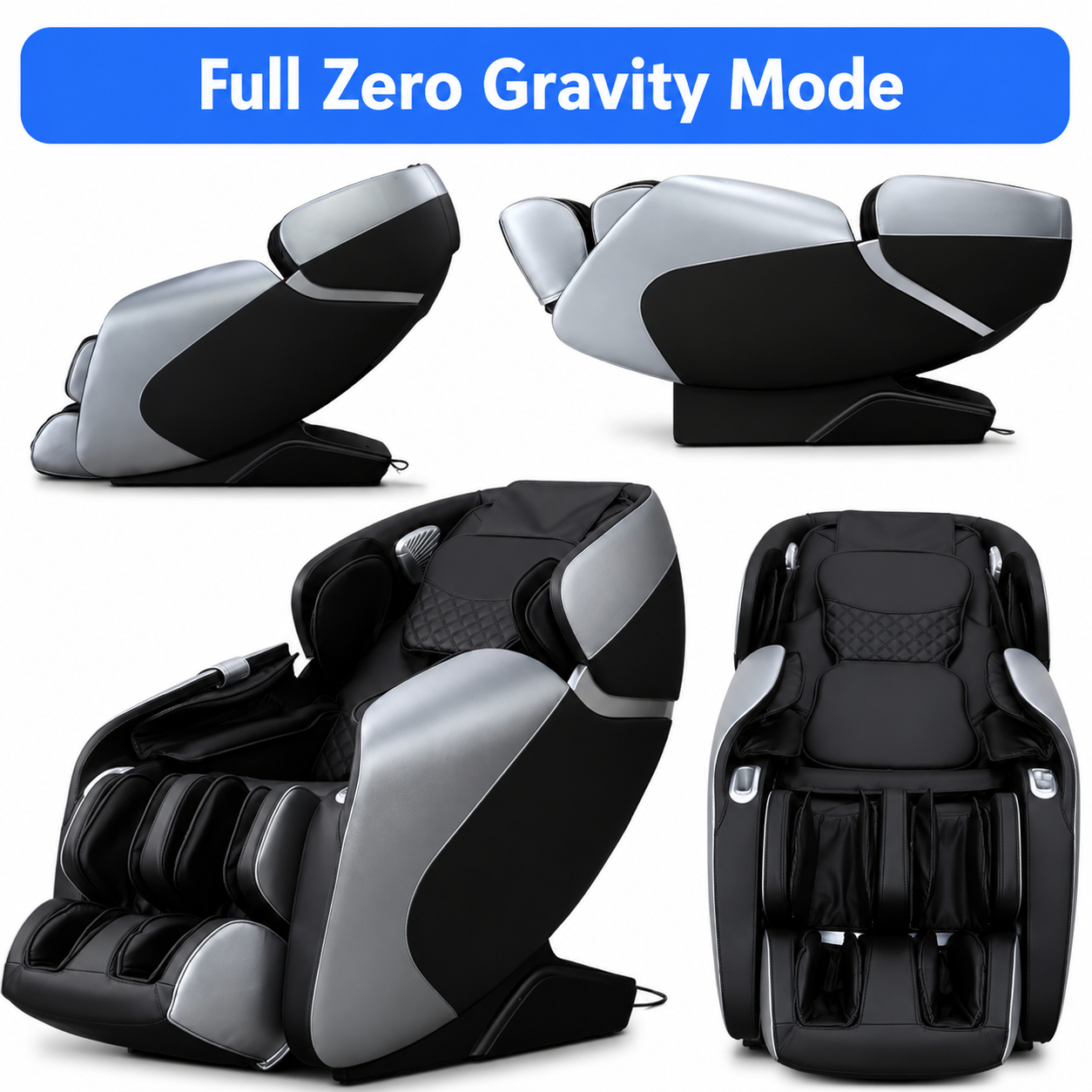 Zero-Gravity Shiatsu Massage Chair With Heating (SL-Track)