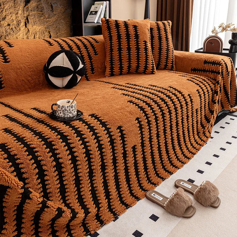 📢50% OFF !⏰Soft Plush Non-Slip Couch Cover