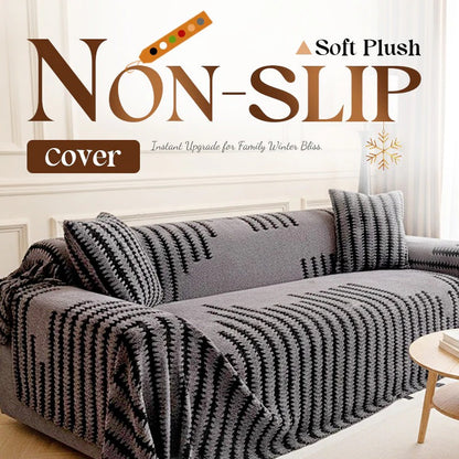 📢50% OFF !⏰Soft Plush Non-Slip Couch Cover