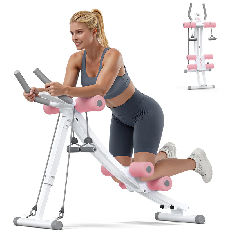 Dual-Track Ab Machine for Core Training