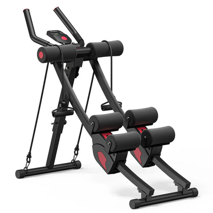 Dual-Track Ab Machine for Core Training