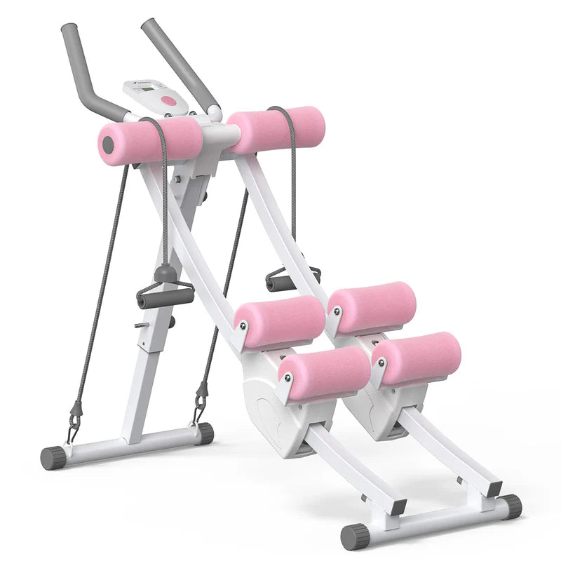 Dual-Track Ab Machine for Core Training