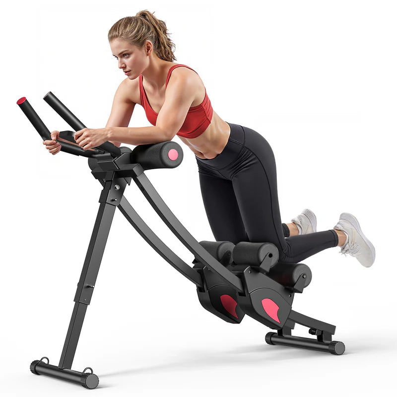 Dual-Track Ab Machine for Core Training