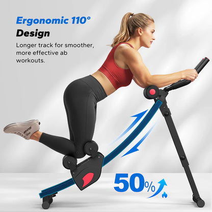 Dual-Track Ab Machine for Core Training