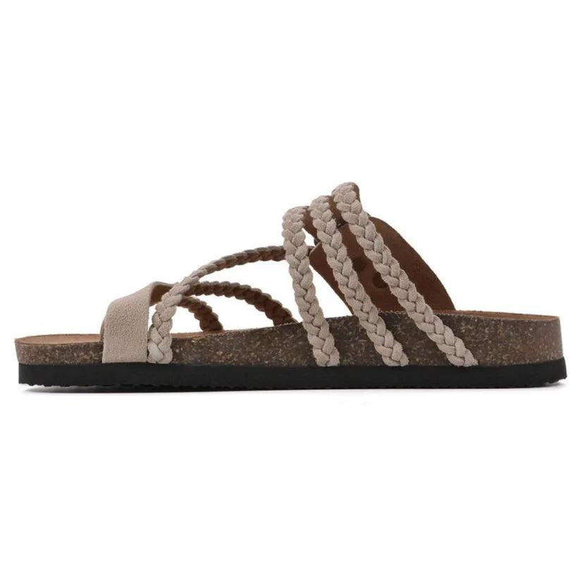 2026 Summer🔥 Sale Up To 50% Off🔥Braided Cork Sandals – Your Feet Called. They Want These