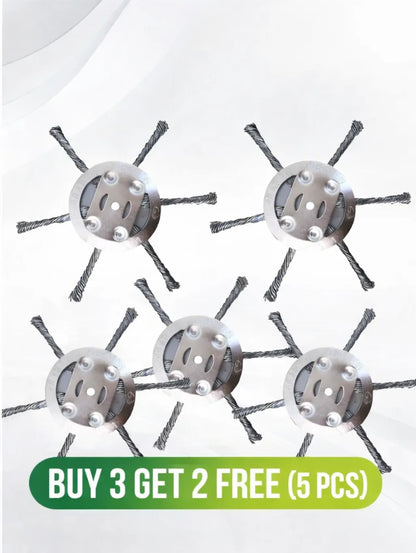 🔥🔥Hot Deal Summer SALE OFF UP TO 50%🔥🔥Universal Steel Wire Wheel Head Grass Trimmer Head