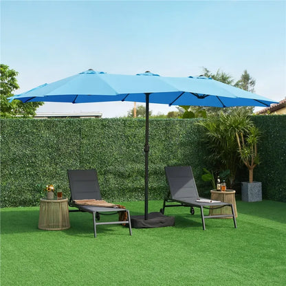 Patio Umbrella with Solar Lights