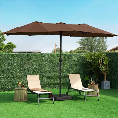 Patio Umbrella with Solar Lights
