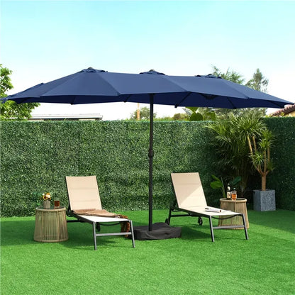Patio Umbrella with Solar Lights