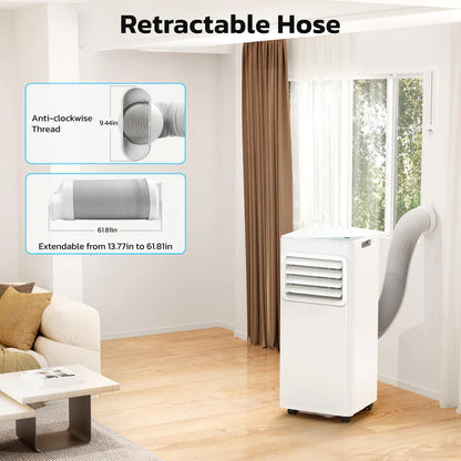 8000/10000 BTU Portable Air Conditioners 4 Modes with with Fast Cooling Self-Evaporation System A4216A