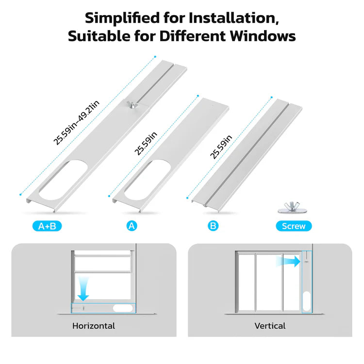 8000/10000 BTU Portable Air Conditioners 4 Modes with with Fast Cooling Self-Evaporation System A4216A