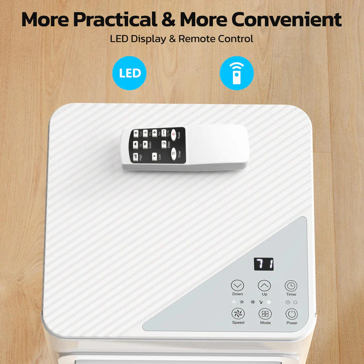 8000/10000 BTU Portable Air Conditioners 4 Modes with with Fast Cooling Self-Evaporation System A4216A
