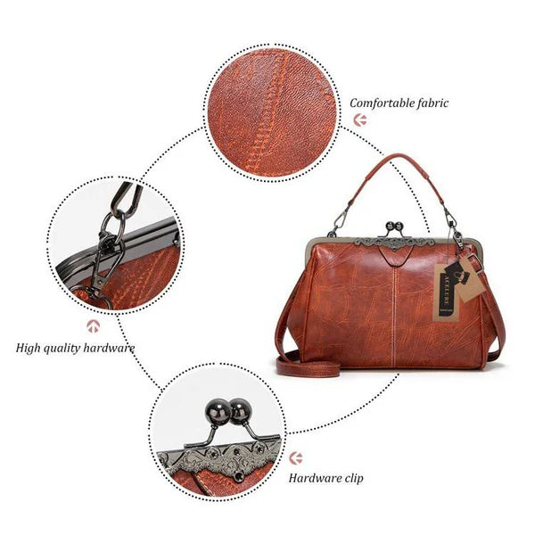👜 2026 New Retro Fashion Clip Bag👛Combining Elegance and Practicality!