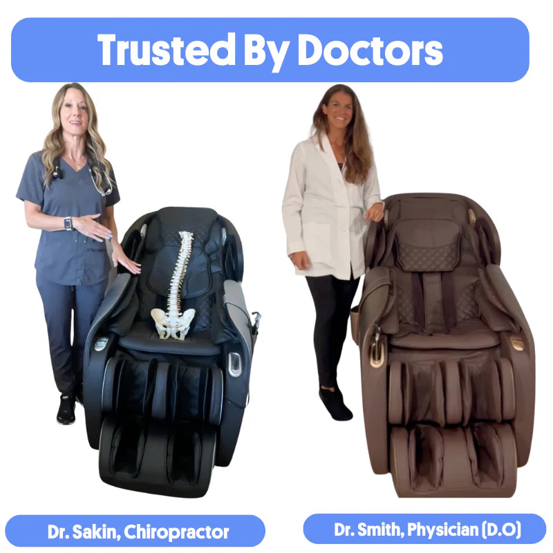 Zero-Gravity Shiatsu Massage Chair With Heating (SL-Track)