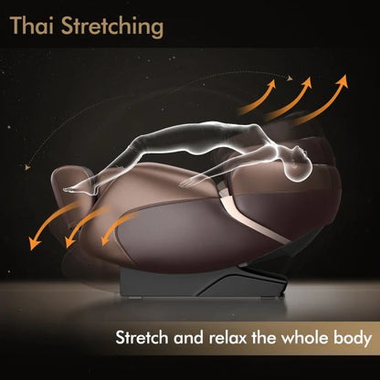 Zero-Gravity Shiatsu Massage Chair With Heating (SL-Track)