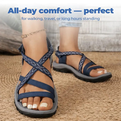 🔥 One-Day Deal – 60% OFF Ends Tonight Women's Soft-Sole Comfort Sandals | Lightweight Open-Toe Design 🌟