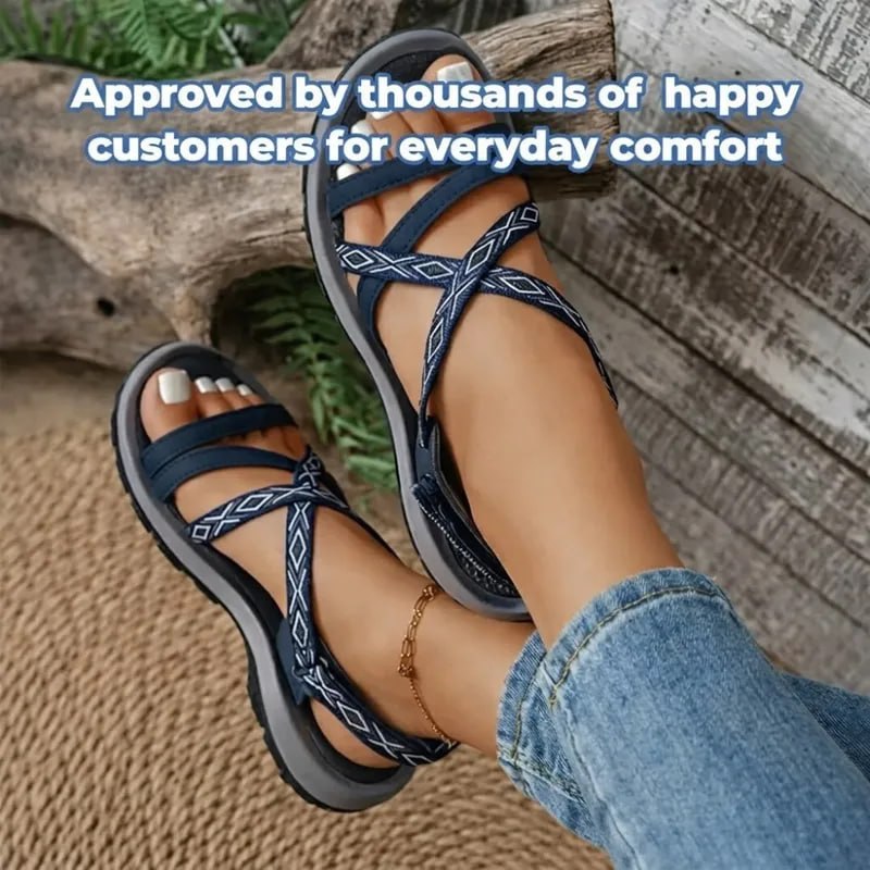 🔥 One-Day Deal – 60% OFF Ends Tonight Women's Soft-Sole Comfort Sandals | Lightweight Open-Toe Design 🌟