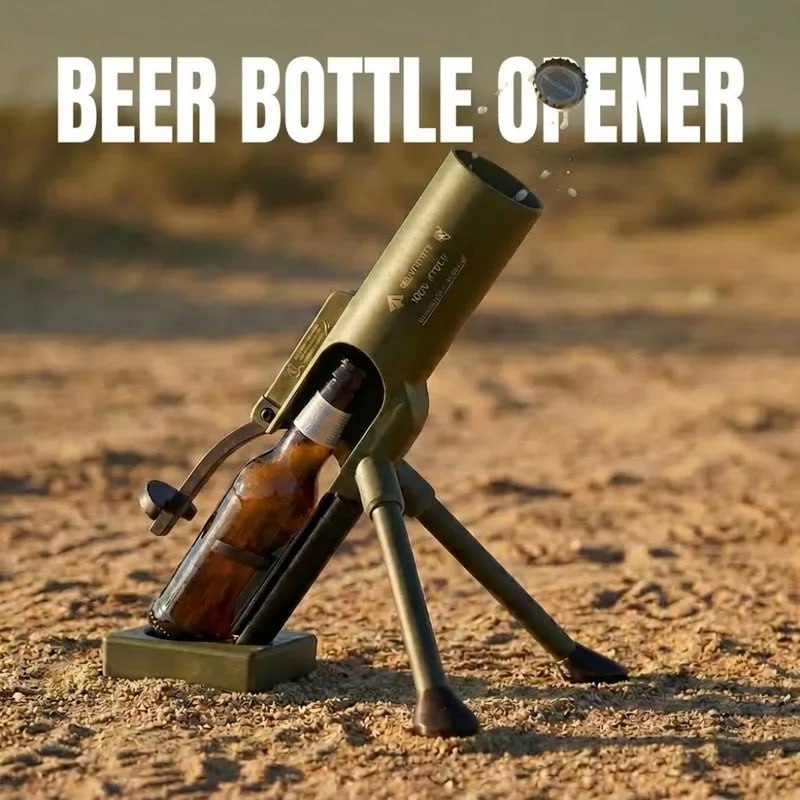 🔥Best Seller - Last Day 50% OFF✨Hands-Free Beer Bottle Opener Push-Style Kitchen Bar Tool 2026 🍻🔥