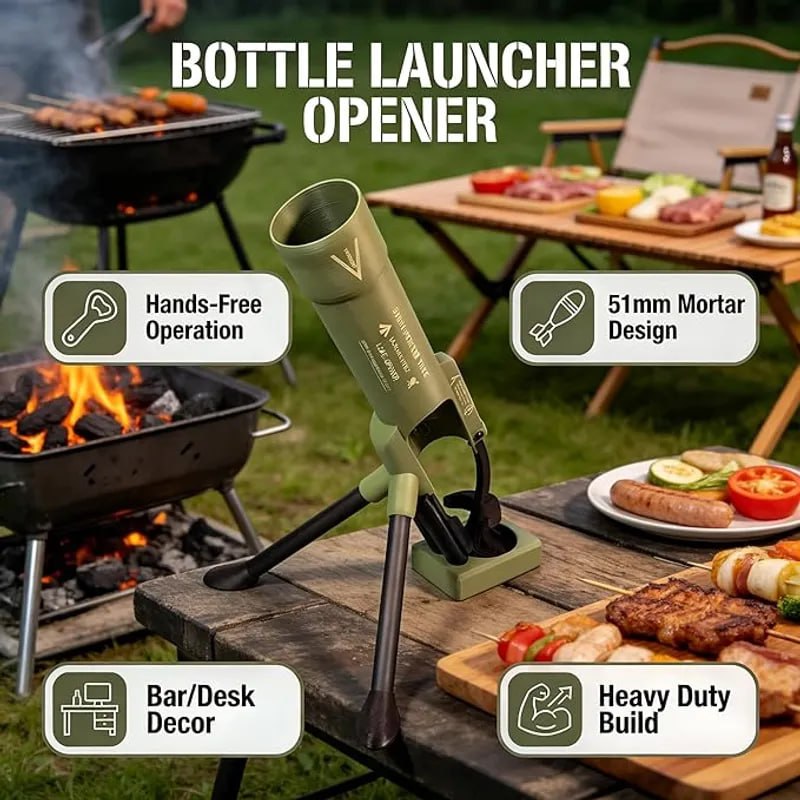🔥Best Seller - Last Day 50% OFF✨Hands-Free Beer Bottle Opener Push-Style Kitchen Bar Tool 2026 🍻🔥