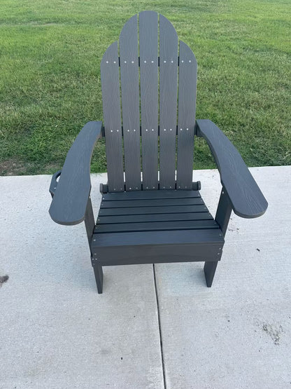 Pocklad Foldable Adirondack Chairs with Cup Holders