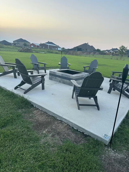 Pocklad Foldable Adirondack Chairs with Cup Holders
