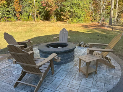 Pocklad Foldable Adirondack Chairs with Cup Holders