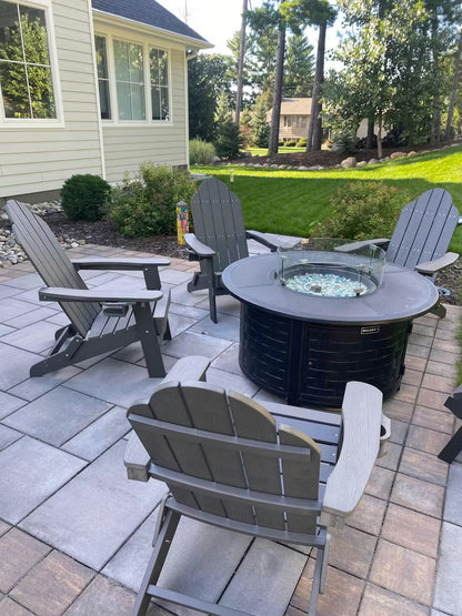 Pocklad Foldable Adirondack Chairs with Cup Holders